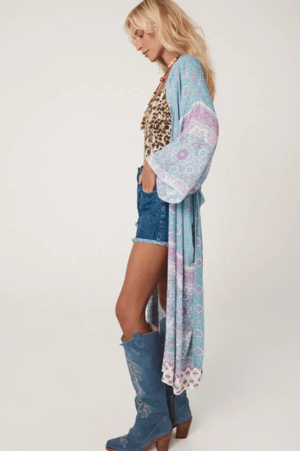 Paradise Lovers Beach Maxi Robe Clearance