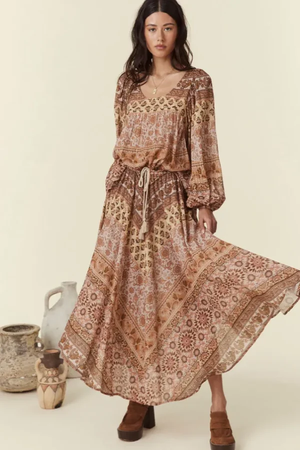 Mauve Lovers Beach Midi Skirt Cheap