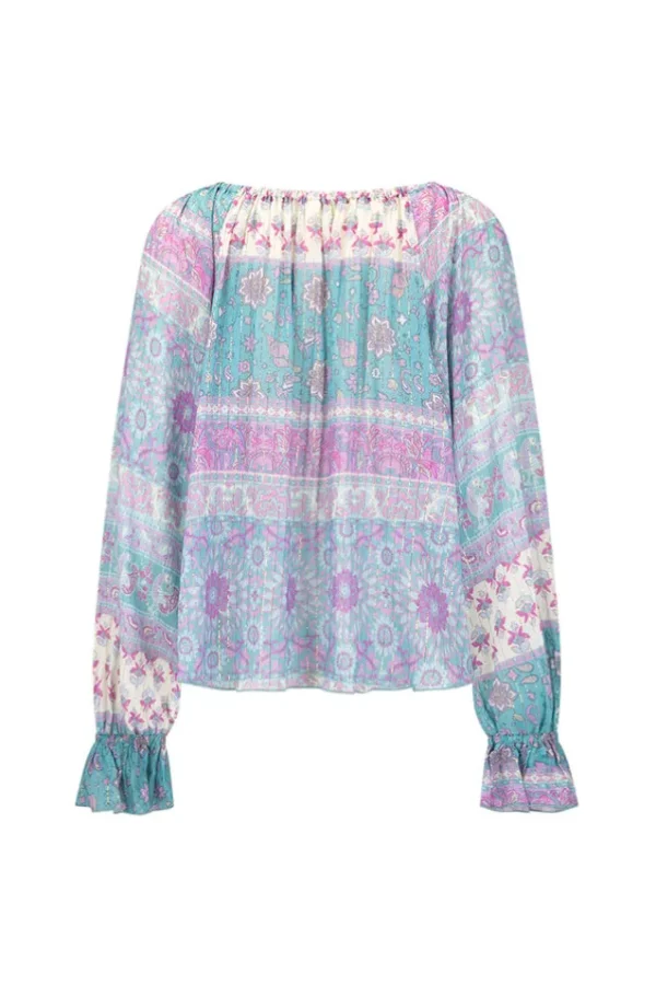 Paradise Lovers Beach Tie Blouse Clearance