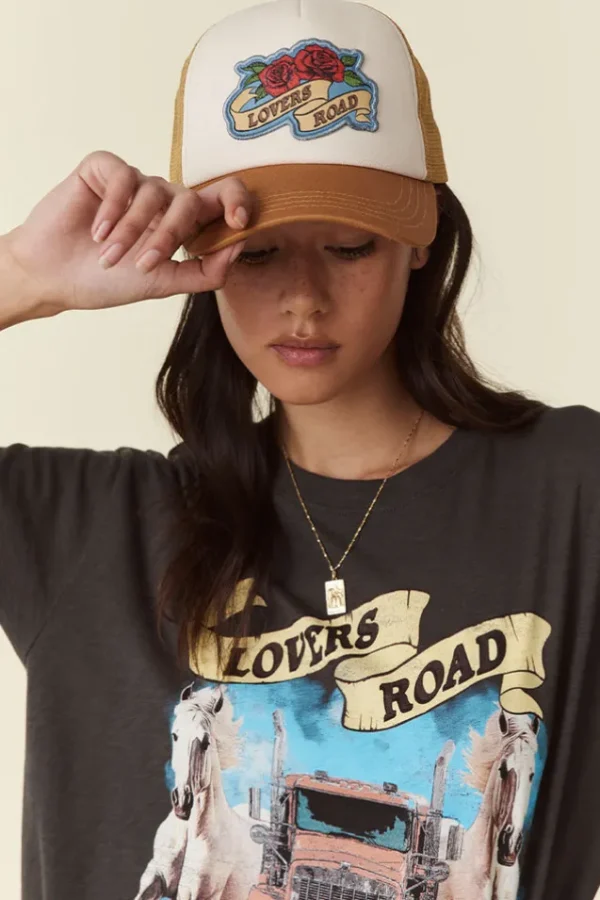 Mustard Lovers Road Trucker Hat Clearance