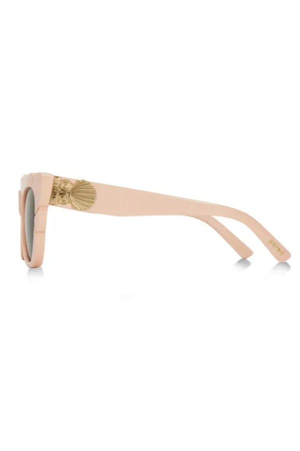 Nude Marilyn Thick Arm With Solid Brown Lens Sunglasses Clearance