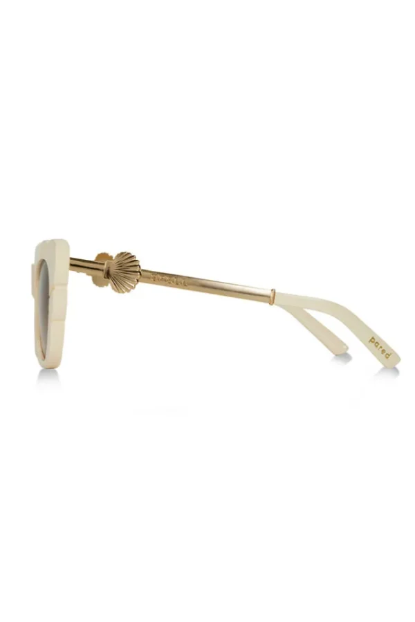 Ivory Marilyn With Brown Gradient Lens Sunglasses Flash Sale