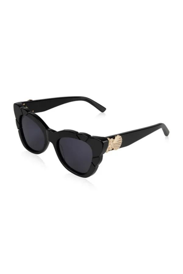 Black Marilyn With Solid Grey Lens Cheap