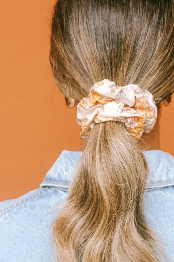 Cream Meadowland Scrunchie Online