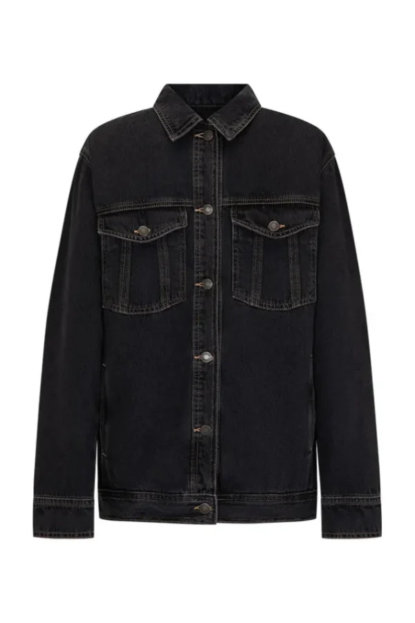 Vintage Black Muse Denim Jacket Cheap
