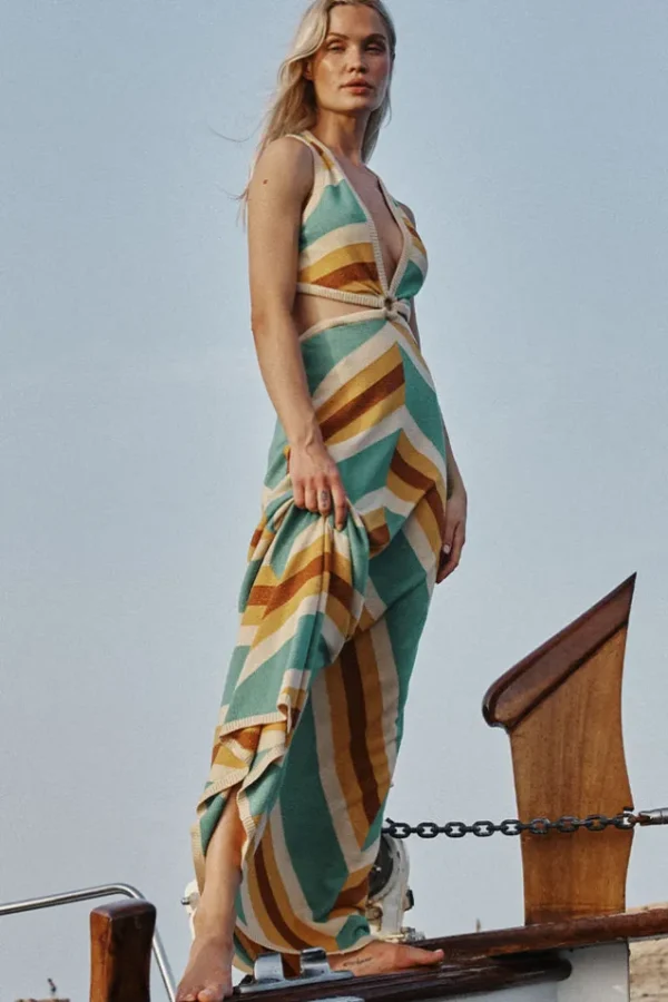 Jade Mylee Knit Sleeveless Gown Clearance