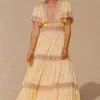 Lemon Ocean Gown Hot