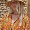 Mustard Pomelia Bucket Hat Cheap