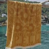 Mustard Pomelia Towel Outlet