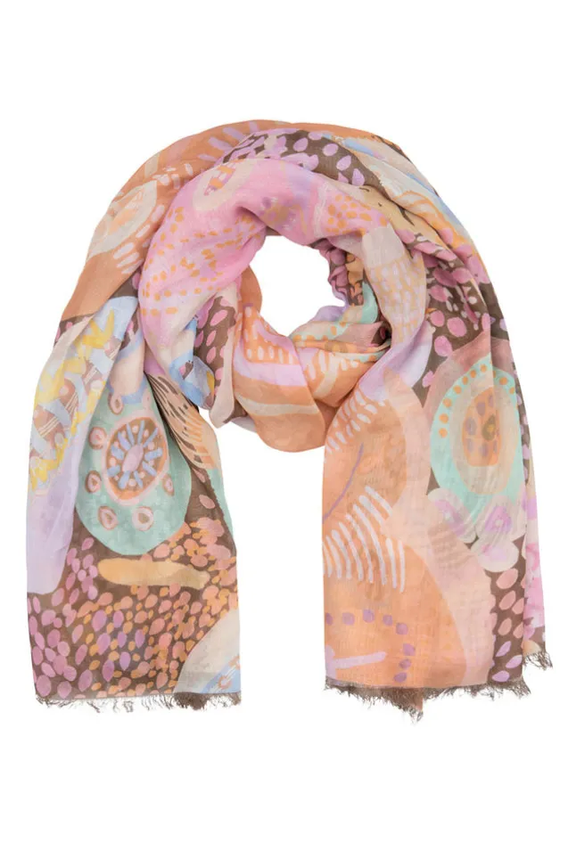 rita_travel_scarf_8.webp Brown Ochre Rita Travel Scarf Clearance