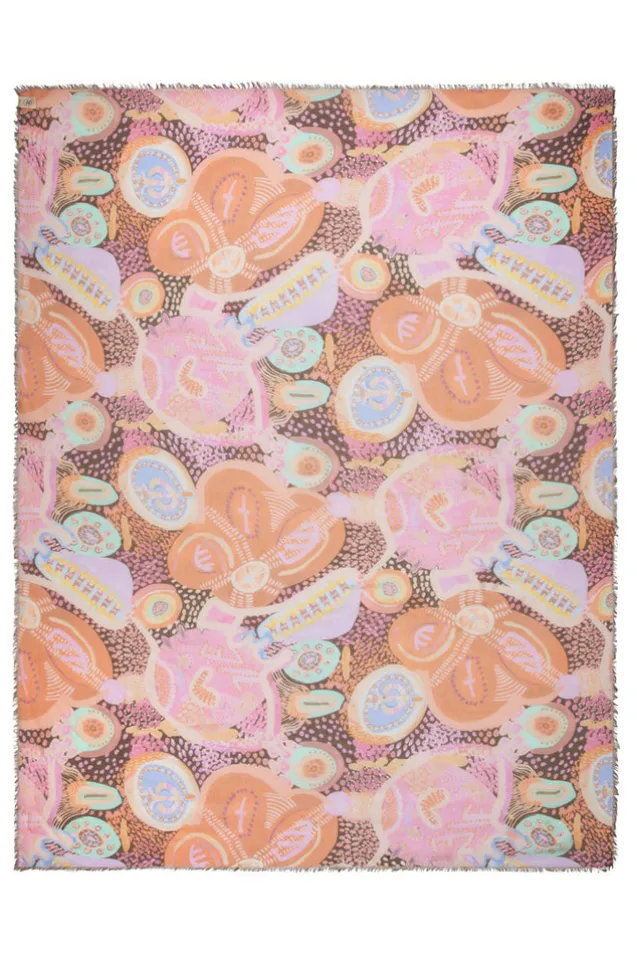 rita_travel_scarf_9.webp Brown Ochre Rita Travel Scarf Clearance