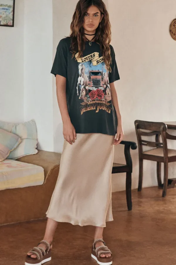 Sand Saint Lucia Bias Skirt Cheap