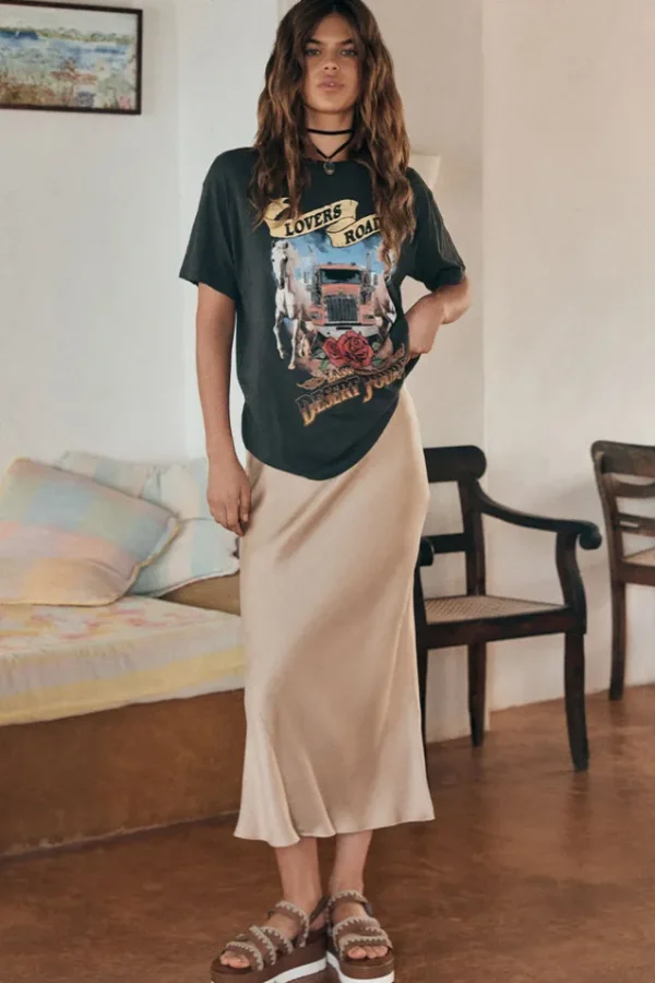 Sand Saint Lucia Bias Skirt Cheap