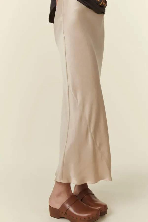 Sand Saint Lucia Bias Skirt New