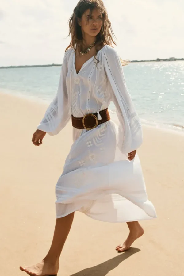 White Sandbar Gown Cheap