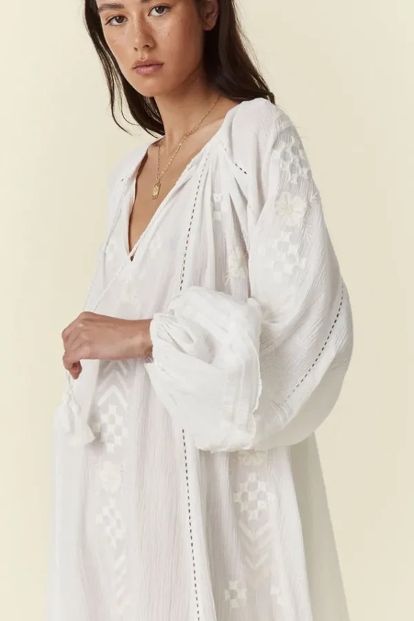 White Sandbar Gown New