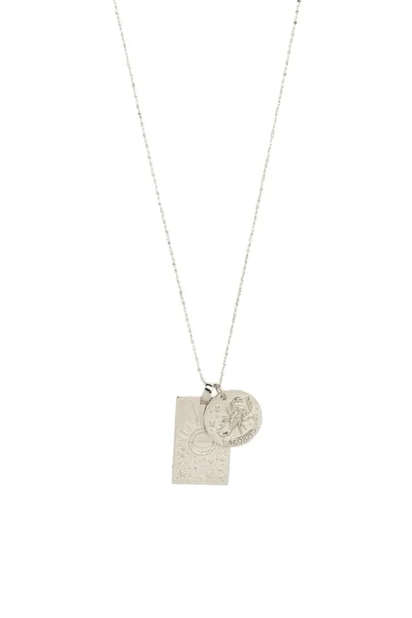 Silver Scorpio Stargazer Zodiac Necklace Store