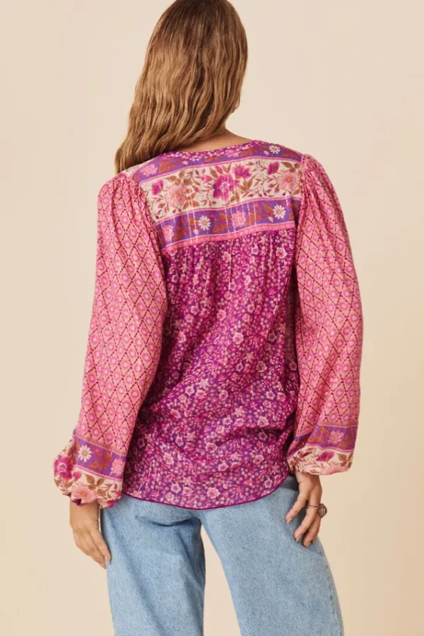 Fuchsia Sienna Blouse Sale