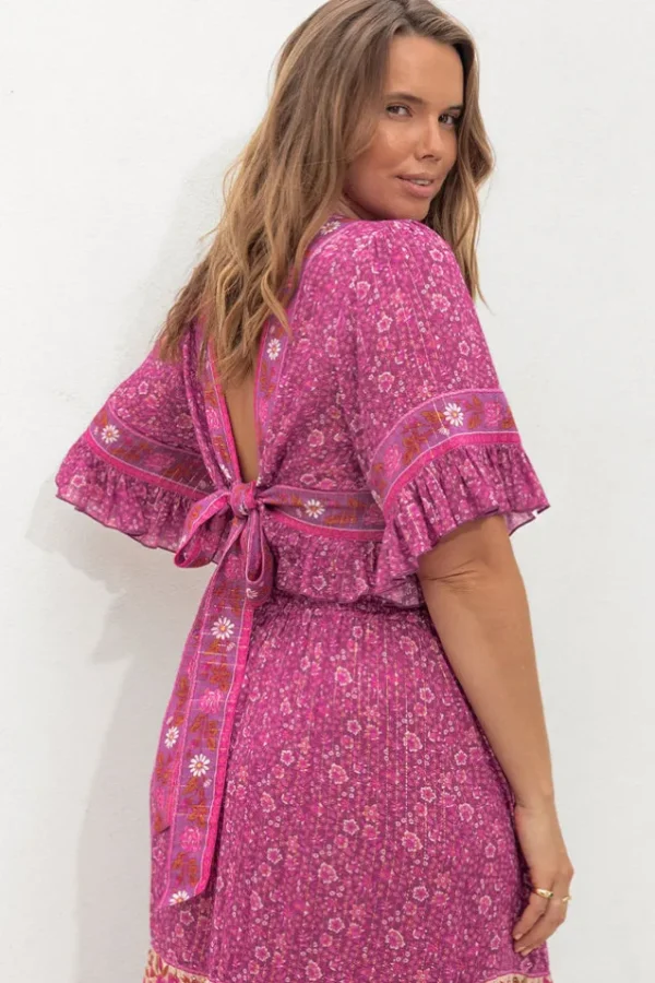 Fuchsia Sienna Cropped Blouse Fashion