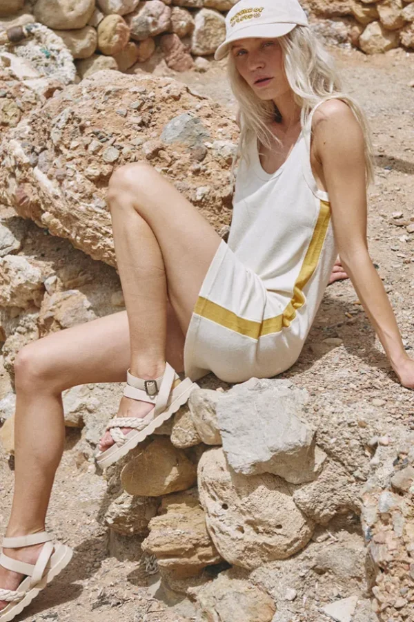 Cream Soleil Mini Dress Clearance