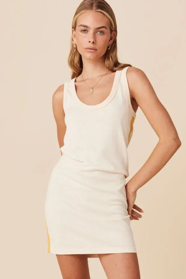 Cream Soleil Mini Dress Clearance