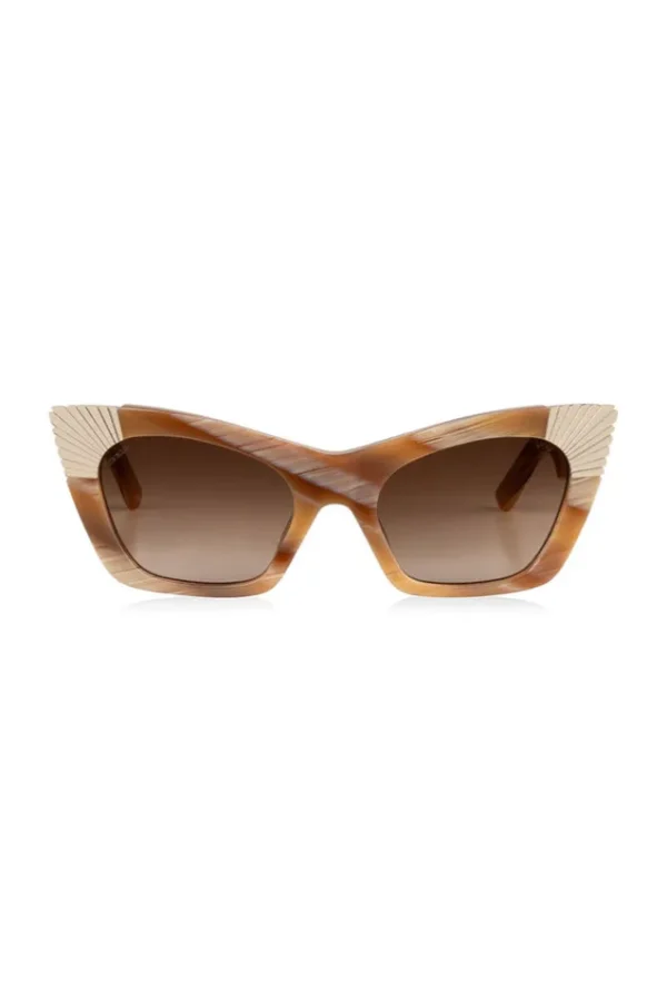 Tan Feather Sunshine With Double Brown Gradient Lens Sale