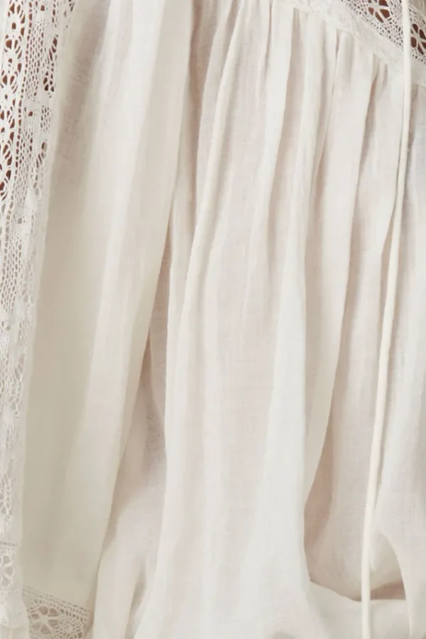 White Teodora Blouse Hot