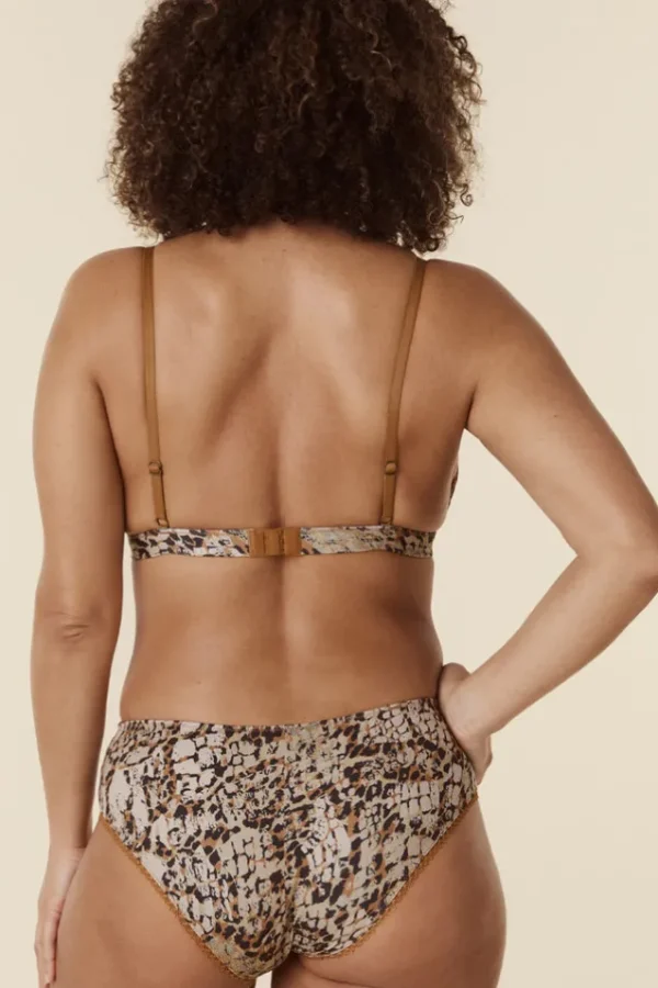 Honeycomb 1985 Tri Bralette New