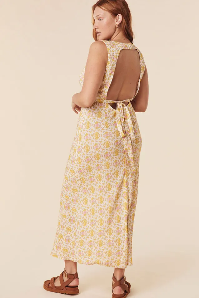 yellow_rose_bias_maxi_dre_11.webp Honeysuckle Yellow Rose Bias Maxi Dress Fashion
