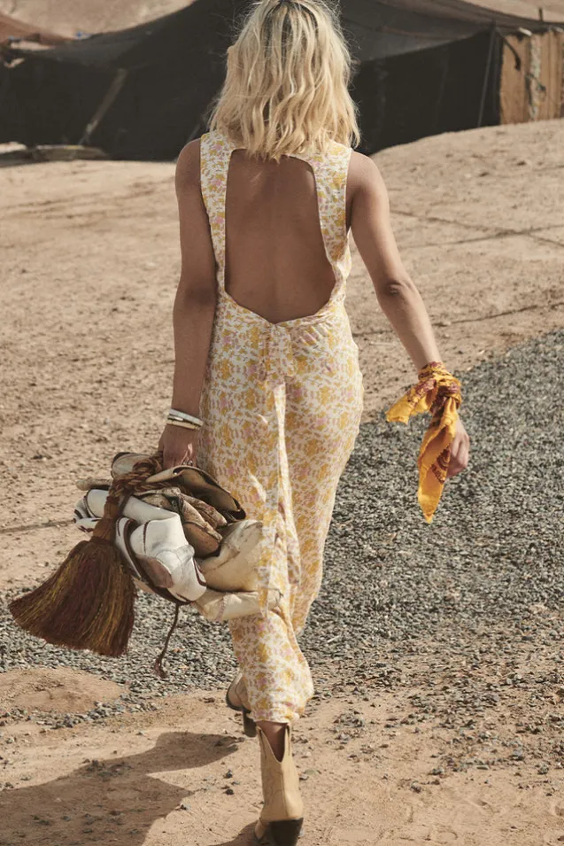 yellow_rose_bias_maxi_dre_5.webp Honeysuckle Yellow Rose Bias Maxi Dress Fashion